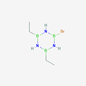 2-Bromo-4,6-diethyl-1,3,5,2,4,6-triazatriborinane