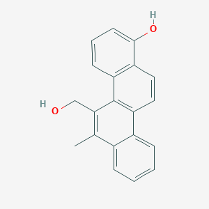 5-(Hydroxymethyl)-6-methylchrysen-1-OL