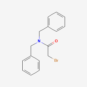 Acetamide, 2-bromo-N,N-bis(phenylmethyl)-