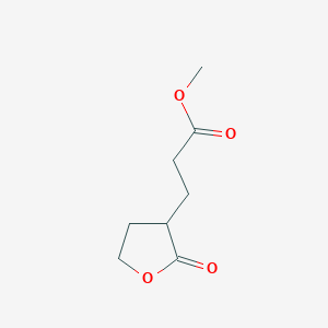 Methyl 3-(2-oxooxolan-3-yl)propanoate