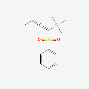 Silane, trimethyl[3-methyl-1-[(4-methylphenyl)sulfonyl]-1,2-butadienyl]-