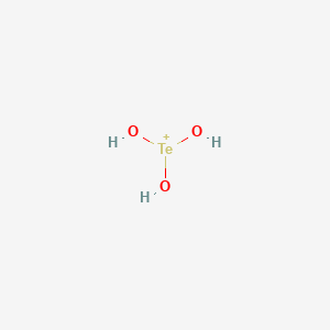 molecular formula H3O3Te+ B14282418 Trihydroxytellanium CAS No. 129466-35-9