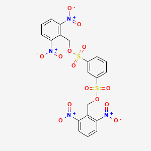 Bis[(2,6-dinitrophenyl)methyl] benzene-1,3-disulfonate