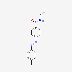 4-[(E)-(4-Methylphenyl)diazenyl]-N-propylbenzamide