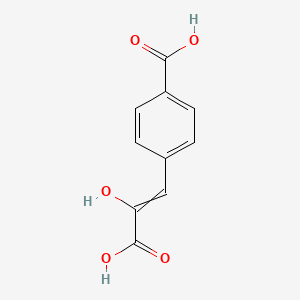 4-(2-Carboxy-2-hydroxyethenyl)benzoic acid