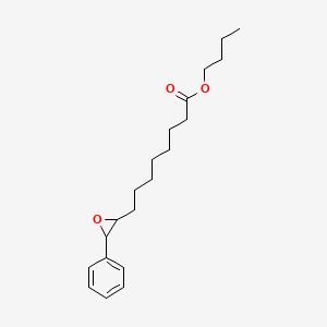 Butyl 8-(3-phenyloxiran-2-YL)octanoate