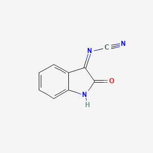 (2-Oxo-2H-indol-3-yl)cyanamide