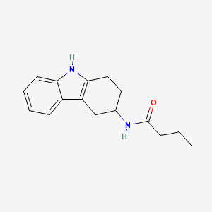 N-(2,3,4,9-Tetrahydro-1H-carbazol-3-YL)butanamide