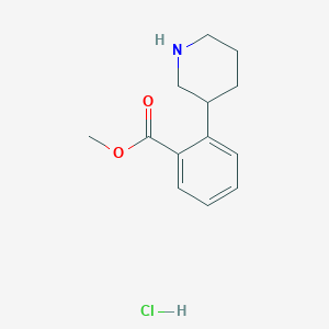 B1428254 Methyl 2-(piperidin-3-yl)benzoate hydrochloride CAS No. 1203682-56-7