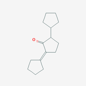 2-Cyclopentyl-5-cyclopentylidenecyclopentan-1-one