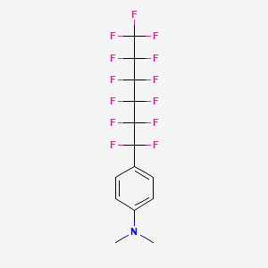 N,N-Dimethyl-4-(tridecafluorohexyl)aniline