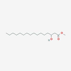 molecular formula C17H34O3 B142827 甲基3-羟基十六酸酯 CAS No. 51883-36-4