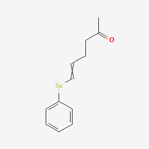 6-(Phenylselanyl)hex-5-en-2-one