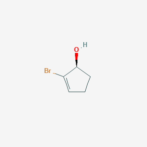 2-Cyclopenten-1-ol, 2-bromo-, (1S)-