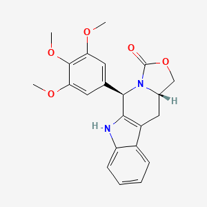 molecular formula C22H22N2O5 B14282785 Methylazatoxin CAS No. 129565-13-5