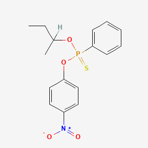 Phosphonothioic acid, phenyl-, S-butyl O-(4-nitrophenyl) ester