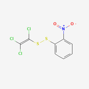 1,2,2-Trichlorovinyl 2-nitrophenyl disulfide