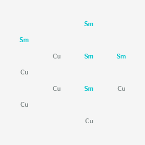 molecular formula Cu6Sm5 B14282930 Copper;samarium CAS No. 154438-59-2