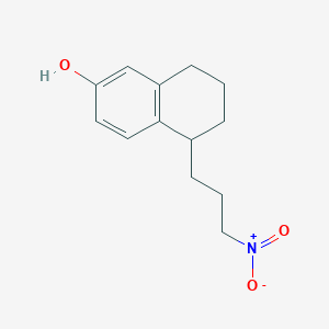 5-(3-Nitropropyl)-5,6,7,8-tetrahydronaphthalen-2-ol