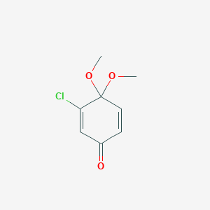 3-Chloro-4,4-dimethoxycyclohexa-2,5-dien-1-one