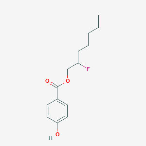 2-Fluoroheptyl 4-hydroxybenzoate