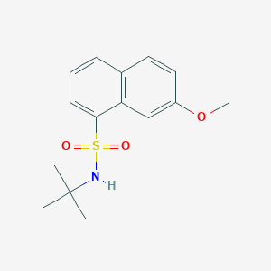 N-tert-Butyl-7-methoxynaphthalene-1-sulfonamide