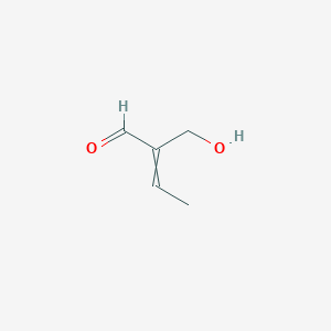 2-(Hydroxymethyl)but-2-enal