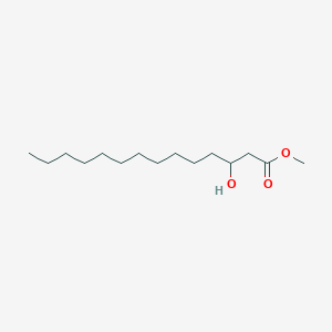 B142831 Methyl 3-hydroxytetradecanoate CAS No. 55682-83-2