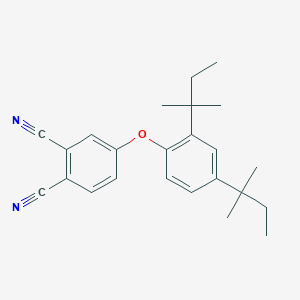 4-[2,4-Bis(2-methylbutan-2-yl)phenoxy]benzene-1,2-dicarbonitrile