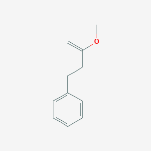 molecular formula C11H14O B14283121 Benzene, (3-methoxy-3-butenyl)- CAS No. 159765-58-9