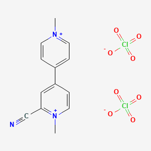 2-Cyano-1,1'-dimethyl-4,4'-bipyridin-1-ium diperchlorate