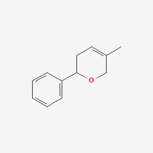 2H-Pyran, 3,6-dihydro-5-methyl-2-phenyl-