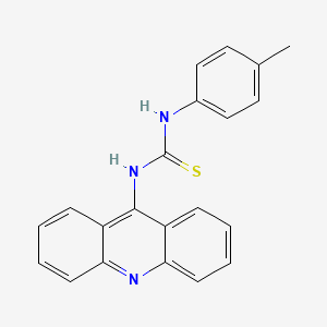 N-Acridin-9-yl-N'-(4-methylphenyl)thiourea