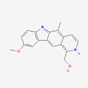 (9-Methoxy-5-methyl-6H-pyrido[4,3-b]carbazol-1-yl)methanol