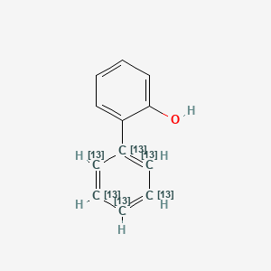 molecular formula C12H10O B1428331 2-Phenyl-13C6-phenol, 99 atom % 13C CAS No. 287389-48-4