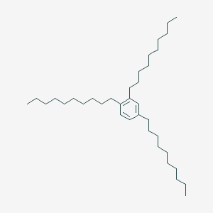 Benzene, 1,2,4-tris(decyl)-