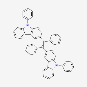 3,3'-(1,2-Diphenylethene-1,2-diyl)bis(9-phenyl-9H-carbazole)