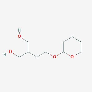 2-{2-[(Oxan-2-yl)oxy]ethyl}propane-1,3-diol