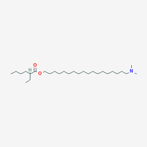 18-(Dimethylamino)octadecyl 2-ethylhexanoate