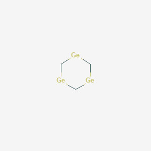 molecular formula C3H6Ge3 B14283452 CID 14175728 