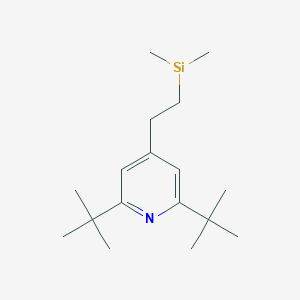 molecular formula C17H30NSi B14283472 CID 67929386 