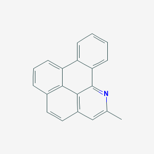 molecular formula C20H13N B14283508 2-Methylbenzo[h]naphtho[2,1,8-def]quinoline CAS No. 138789-67-0