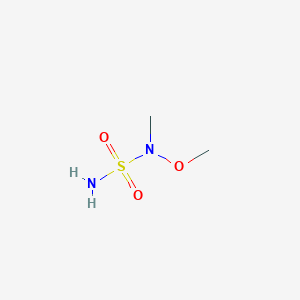 molecular formula C2H8N2O3S B14283527 N-Methoxy-N-methylsulfuric diamide CAS No. 154744-77-1