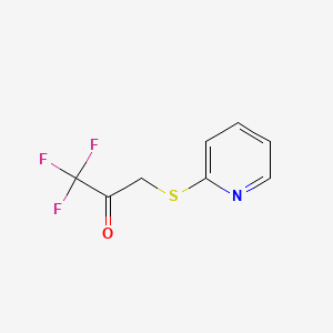 2-Propanone, 1,1,1-trifluoro-3-(2-pyridinylthio)-