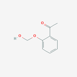 1-[2-(Hydroxymethoxy)phenyl]ethan-1-one