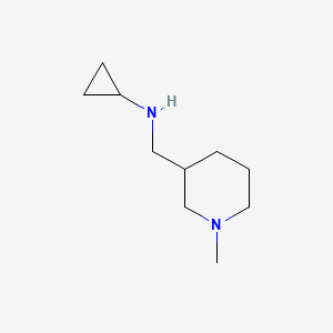 molecular formula C10H20N2 B1428361 Cyclopropyl-(1-methyl-piperidin-3-ylmethyl)-amine CAS No. 1247498-38-9