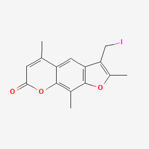 3-(Iodomethyl)-2,5,9-trimethyl-7H-furo[3,2-g][1]benzopyran-7-one