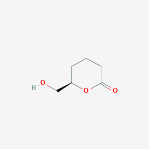 (6R)-6-(Hydroxymethyl)oxan-2-one