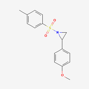 Aziridine, 2-(4-methoxyphenyl)-1-[(4-methylphenyl)sulfonyl]-