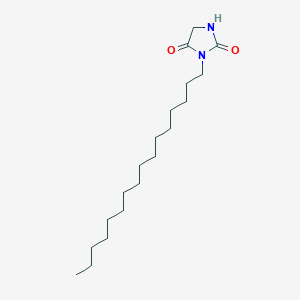 molecular formula C19H36N2O2 B14283734 3-Hexadecylimidazolidine-2,4-dione CAS No. 124436-13-1